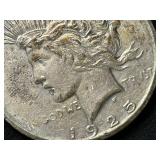 1925 Peace Dollar - United States One Dollar Silver Coin