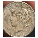 1925 Peace Dollar - United States One Dollar Silver Coin