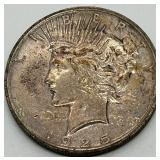 1925 Peace Dollar - United States One Dollar Silver Coin