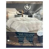 Pacific Coast Luxury White Goose Down Comforter - King Size, 700 Fill Power No feathers!
