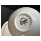 White Porcelain Dinnerware Set - 13 x 11 Platter & Assorted Bowls