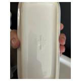 White Porcelain Dinnerware Set - 13 x 11 Platter & Assorted Bowls