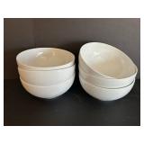 White Porcelain Dinnerware Set - 13 x 11 Platter & Assorted Bowls