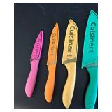 Colorful Cuisinart Knife Set w Pure Komachi 2 - 8-Inch Blade, C7714PMMCPC-8SL