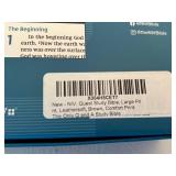 NIV Quest Study Bible Large Print LeatherSoft Brown - New International Version, Comfort Print