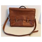 COACH Prescott Diplomat Briefcase - Leather, 16W x 12H x 5D, Twist-Lock