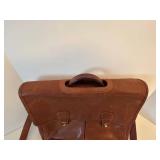 COACH Prescott Diplomat Briefcase - Leather, 16W x 12H x 5D, Twist-Lock