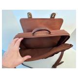 COACH Prescott Diplomat Briefcase - Leather, 16W x 12H x 5D, Twist-Lock