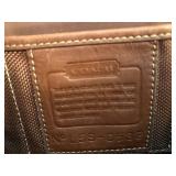 COACH Prescott Diplomat Briefcase - Leather, 16W x 12H x 5D, Twist-Lock
