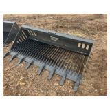 Skid Steer Rock Bucket 72W Ð LandHonor Ð 2026 Ð Unused Ð RB-14-72W