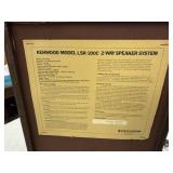 Kenwood Model LSK-200C Speakers