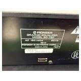 Pioneer Graphic Equalizer SG-750 & Pioneer Multi-Play CD Player PD-M435