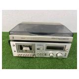 Technics M33 Stereo Cassette Deck & Technics Direct Drive Turntable Sl-DL5