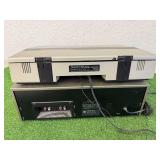 Technics M33 Stereo Cassette Deck & Technics Direct Drive Turntable Sl-DL5