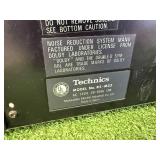 Technics M33 Stereo Cassette Deck & Technics Direct Drive Turntable Sl-DL5