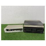 Technics Electronics RS-B14 Cassette Deck, SL-DL5 Turntable & RSTr157 Double Cassette Deck