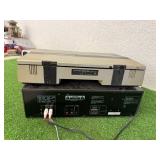 Technics Electronics RS-B14 Cassette Deck, SL-DL5 Turntable & RSTr157 Double Cassette Deck