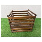 Antique Wooden Egg Crate Carrier