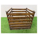 Antique Wooden Egg Crate Carrier