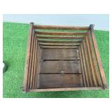 Antique Wooden Egg Crate Carrier