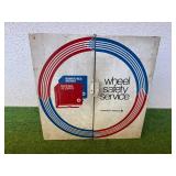 Vintage Metal Garage Cabinet 18" x 18" x 6" Deep