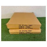 2 New V8 Splash Small Tents
