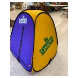 2 New V8 Splash Small Tents