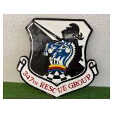 347th Rescue Group Sign 24" Tall