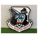 347th Rescue Group Sign 24" Tall