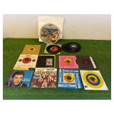 45 RPM Records - Johnny Cash, Beach Boys, Ricky Nelson, Arctic Cat