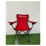 Budweiser Collapsible Chair & Mug with Bell