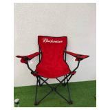 Budweiser Collapsible Chair & Mug with Bell
