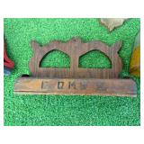 Vintage Wood Items Lot