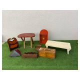 Vintage Wood Items Lot