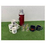 John Deere, Polaris & Cadillac Mugs, Thermos
