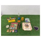 Mixed Collectibles - Matchbooks, Climax Mills Bag, BARber Shop Quartet
