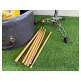 Snare Drum with Stand, Book, Case & Drumsticks