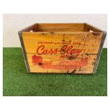 Cass-Clay Milk Wood Delivery Tote