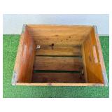 Cass-Clay Milk Wood Delivery Tote