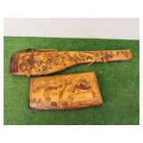 Leather Gun Holder & Pouch