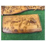 Leather Gun Holder & Pouch