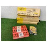 Sliding Pot Racks, Handle with Card Labels & Flat Panel TV Wall Mount