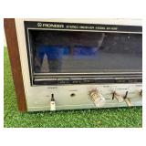 Pioneer Electronics - CT-W103 Double Cassette Deck, TX-D1000Digital Tuner & Model SX-838 Receiver