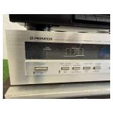 Pioneer Electronics - CT-W103 Double Cassette Deck, TX-D1000Digital Tuner & Model SX-838 Receiver