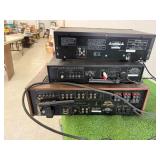 Pioneer Electronics - CT-W103 Double Cassette Deck, TX-D1000Digital Tuner & Model SX-838 Receiver
