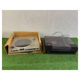 Sansui Turntables - Models FR-D35 & SR-717