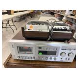 JVC KD-10 Cassette Deck, Akai GX-M50 Cassette Deck & CD-302A Cassette Deck