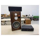 Sony SS-U580 3 Way Speaker, Sony RX606ES Cassette Deck & KLM Speaker