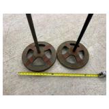 Pair of Steel Bases