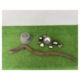 Water Pump Handle, Fire Horn  & Gauges